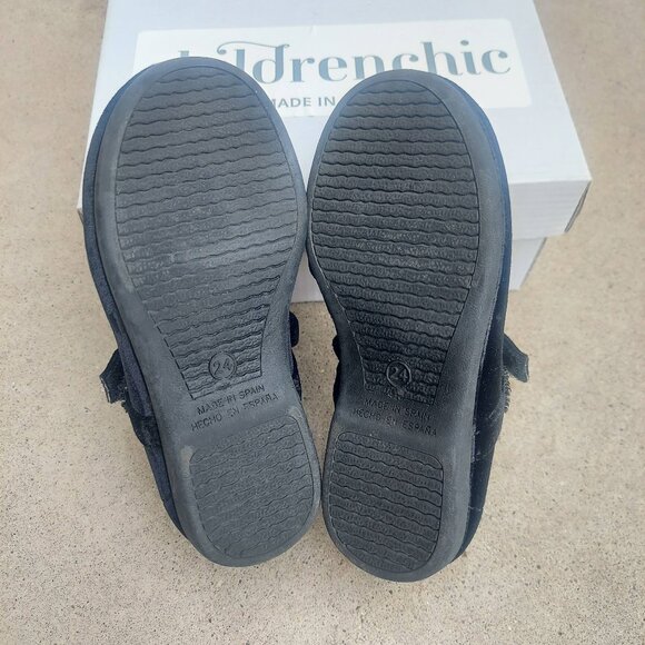 Black Velvet Mary Jane Shoe - Picture 7 of 8